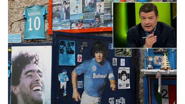 El periodista de CDF y El Lado B se lamentó por la muerte de Maradona.