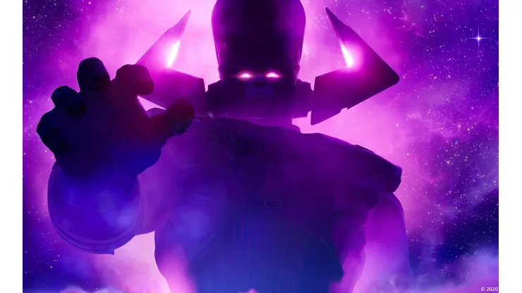 Teaser de Galactus en Fortnite