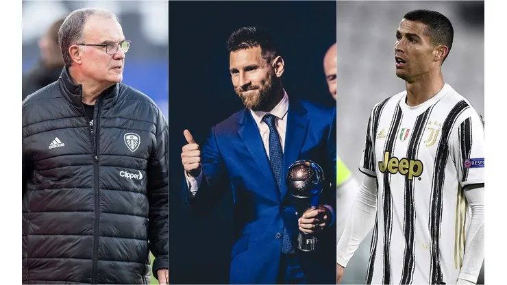 Marcelo Bielsa, Lionel Messi y Cristiano Ronaldo aparecen entre los candidatos a obtener el Premio The Best edición 2020 de la FIFA