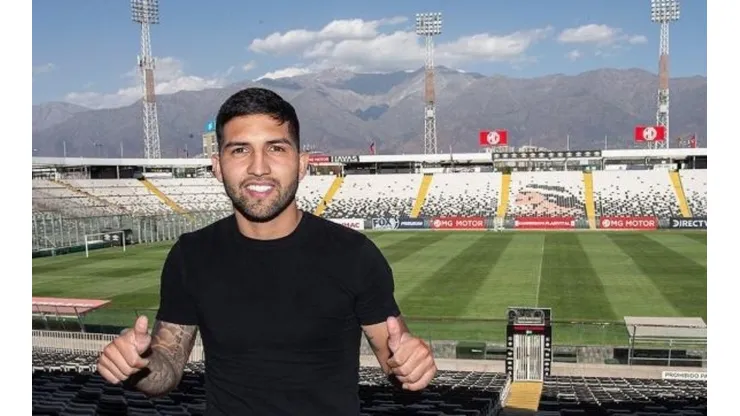 Ignacio Jara en el Estadio Monumental
