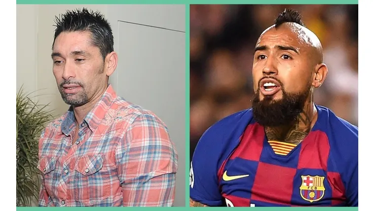Marcelo Ríos y Arturo Vidal.