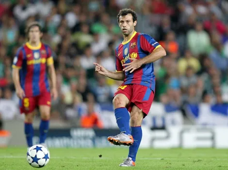 Mascherano se burla de rumor que lo saca del retiro para ir al Barça