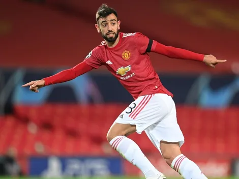 Golazo al ángulo de Bruno Fernandes