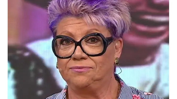 Patricia Maldonado en el set de "Mucho Gusto", el programa que nunca la quiso de vuelta.