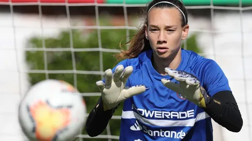 Christiane Endler y la Roja entrenan con miras a los amistosos contra Zambia.