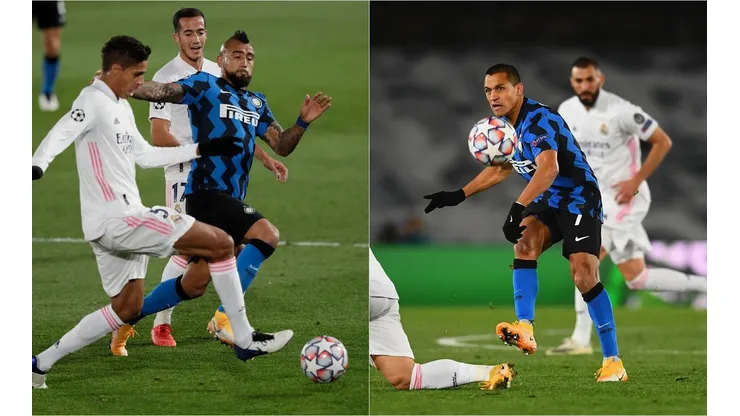 Arturo Vidal y Alexis Sánchez son las alternativas que maneja Inter de Milán para enfrentar a Real Madrid por Champions League