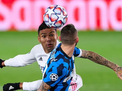 Casemiro elogia al Inter de Alexis y Vidal: "Es un gran equipo"