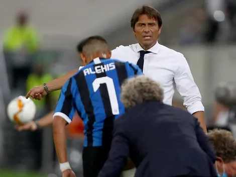 Conte explica por qué Alexis no puede jugar de tercer delantero