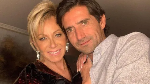 Raquel Argandoña junto a Félix Ureta.