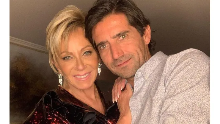 Raquel Argandoña junto a Félix Ureta.