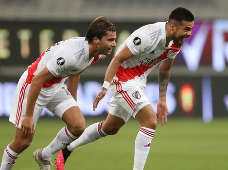 Golazo: Paulo Díaz le da el empate a River contra el Paranaense