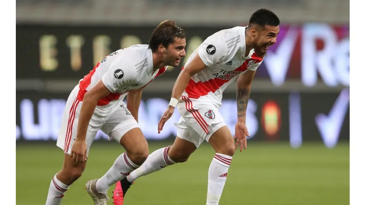 Paulo Díaz le dio el empate a River Plate en la Copa Libertadores.
