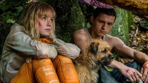Daisy Ridley y Tom Holland en la primera entrega de "Chaos Walking".