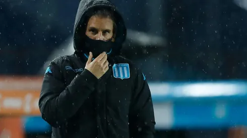 El técnico argentino está viviendo días complicados al mando de Racing.