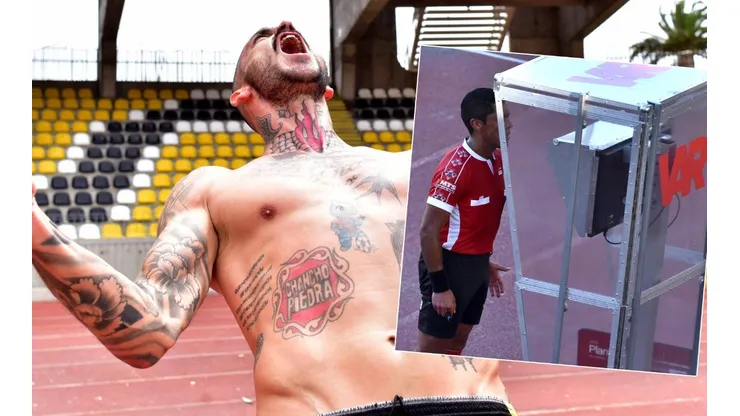 Pinilla le dio con todo al VAR