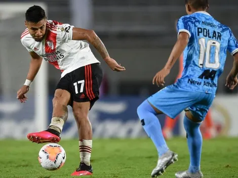 Díaz es la gran duda de River Plate para enfrentar a Paranaense