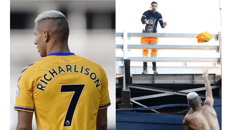 Richarlison regala su camiseta usada ante el Fulham