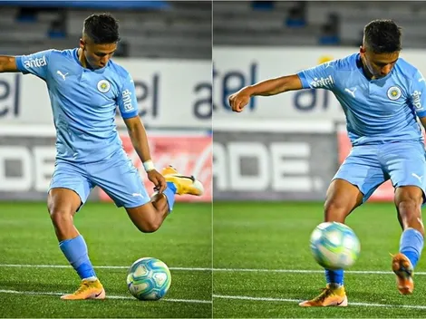 Marcelo Allende anota sorprendente golazo a lo Alexis