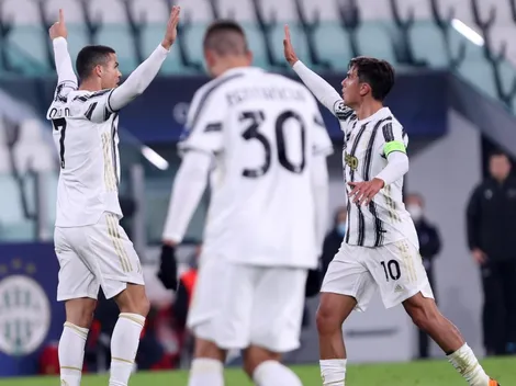 Juventus le gana en la agonía al Ferencvaros y logra clasificación