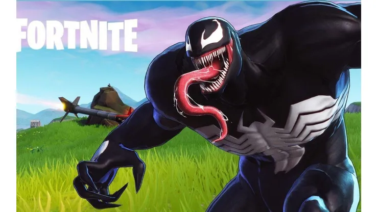 Venom en la tienda de Fortnite