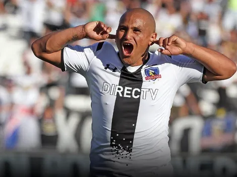Colo Colo felicita a Chupete por sus 101 goles en Primera