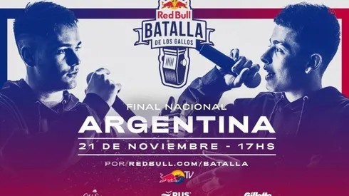 Sorteo de Red Bull Batalla de los Gallos Argentina