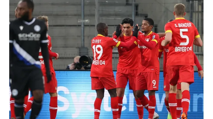 Leverkusen está en la parte alta de la tabla