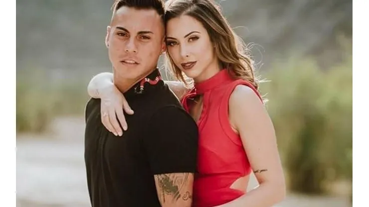 La pareja se casó por la iglesia el 2018