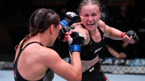 Shevchenko dominó por completo a Maia