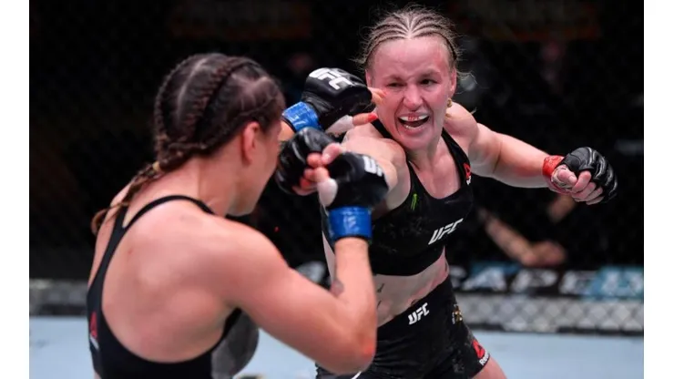 Shevchenko dominó por completo a Maia