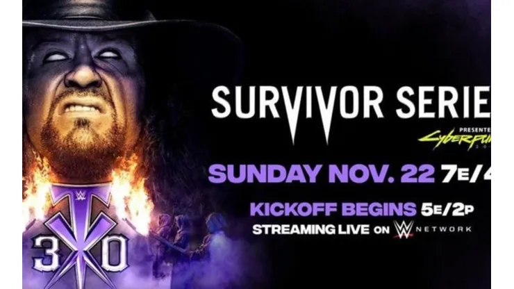 WWE le rendirá un homenaje a una de sus últimas leyendas en Survivor Series, el Undertaker.