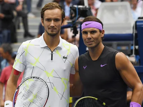 Nadal enfrenta Medvédev por un cupo en la final de Londres