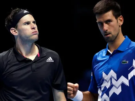 Dominic Thiem y Novak Djokovic animan la semifinal del ATP Finals