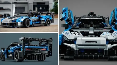 El modelo es el primer superdeportivo McLaren en ser recreado en forma lego Technic.
