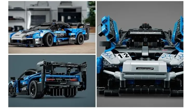 El modelo es el primer superdeportivo McLaren en ser recreado en forma lego Technic.