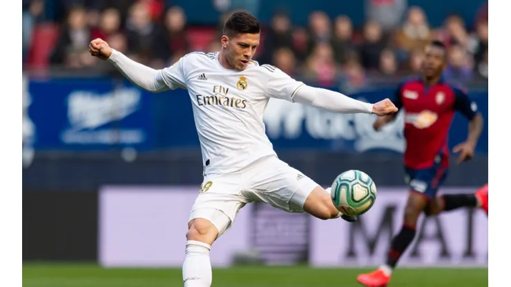 Jovic, positivo en el Real Madrid