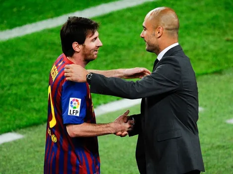 Guardiola: "Mi deseo es que Messi se retire en el Barça"
