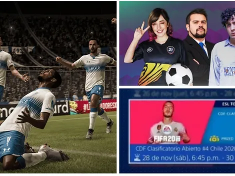 CDF busca al "Mejor Player de Chile" en FIFA20