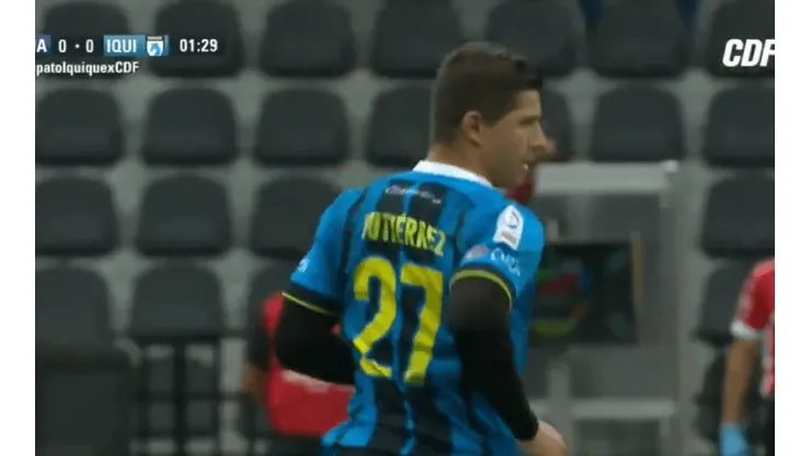 Cris Martínez entró con la camiseta equivocada