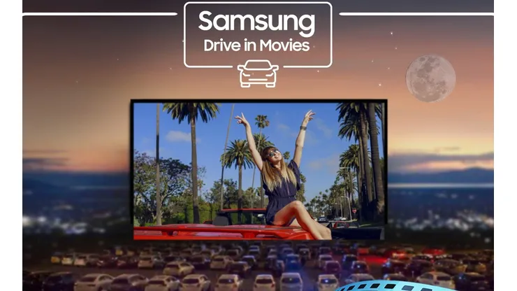 Samsung te invita a su autocine en Casa Piedra
