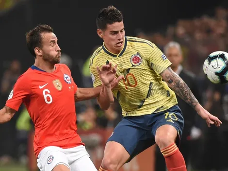 James Rodríguez desmiente pelea en el camarín de Colombia