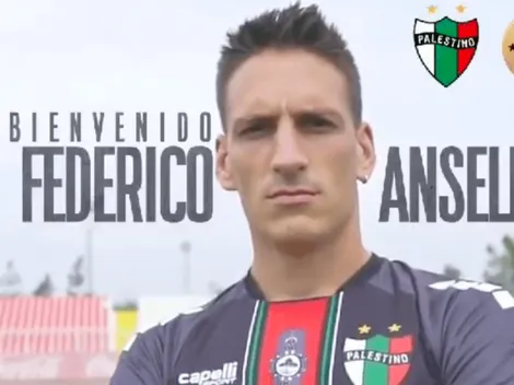 Palestino anuncia el fichaje del artillero: Federico Anselmo