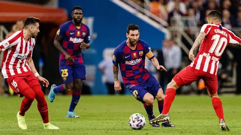 Messi no ha tenido una alegre previa en este partidazo.