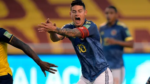 James Rodríguez naufragó junto a la selección colombiana en la visita a ecuador por Eliminatorias Qatar 2022