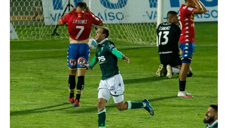 Trieunfo de Wanderers contra Unión Española.