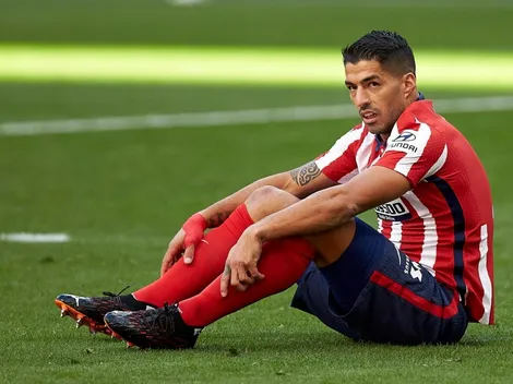Suárez vuelve a dar positivo y se pierde el choque ante el Barça