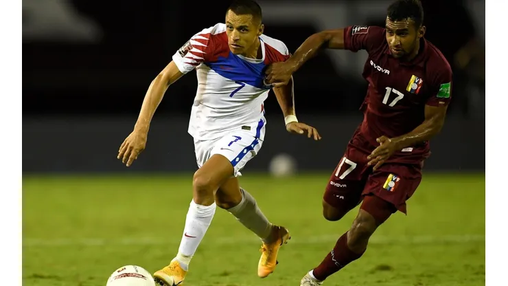 Alexis Sánchez ante Venezuela