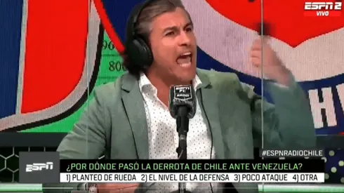 Fernando Solabarrieta se enojó en serio con los contertulios de ESPN Radio. Nadie andaba de buen humor tras la derrota con Venezuela