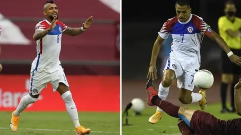 Los jugadores del Inter fueron de lo mejor de La Roja ante Venezuela.