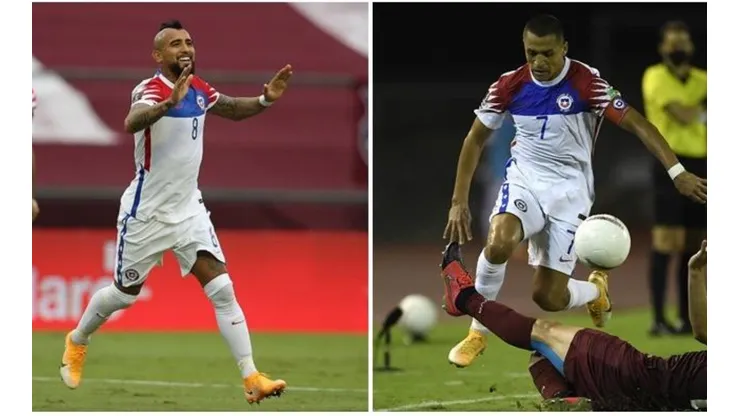 Los jugadores del Inter fueron de lo mejor de La Roja ante Venezuela.